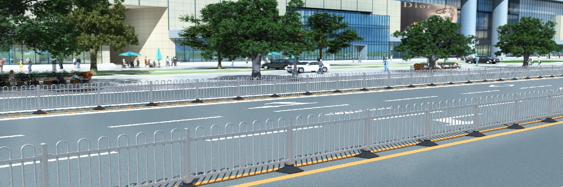不銹鋼道路護(hù)欄
